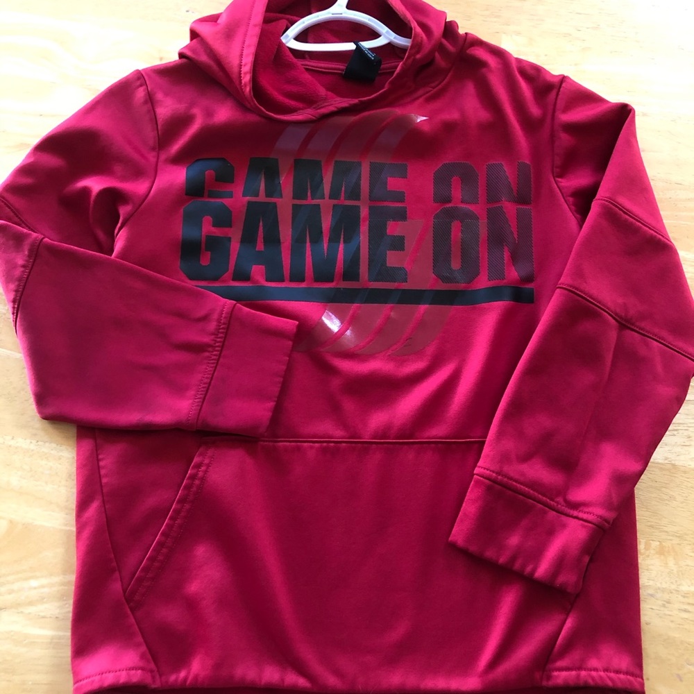 Sweatshirt lined with very soft fleece